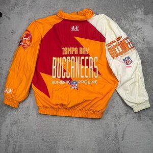 Vintage Tampa Bay Buccaneers NFL Logo Athletic Sharktooth Windbreaker Pro Line